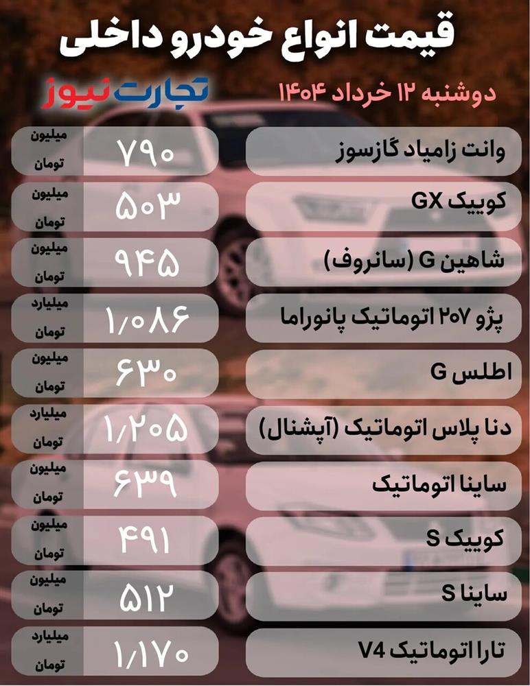 قیمت+خودرو+داخلی